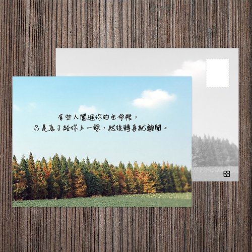 臺灣明信片製研所 - 啵島 Lovely Taiwan Postcard No.B23明信片 / 闖進你的生命裡 / 買10送1