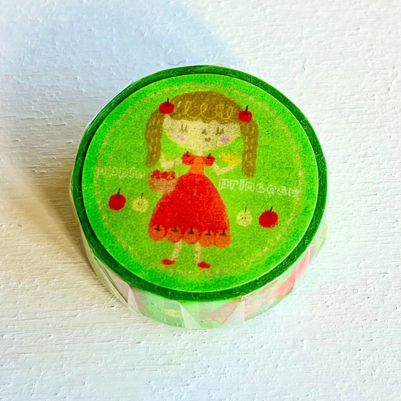 apple princess apple-chan masking tape - มาสกิ้งเทป - กระดาษ 