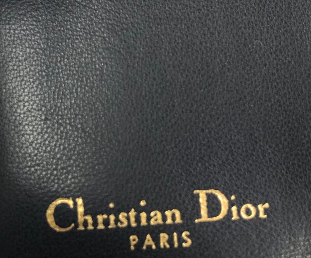 中古 クリスチャン ディオール ジャカード 二つ折り札入れ財布 DIOR Christian Dior （新品・未使用品）クリスチャンディオール
