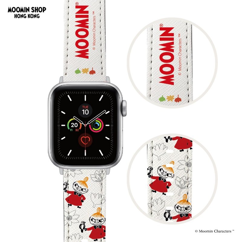 姆明Apple Watch替換錶帶 - 小美 - 錶帶 - 人造皮革 紅色