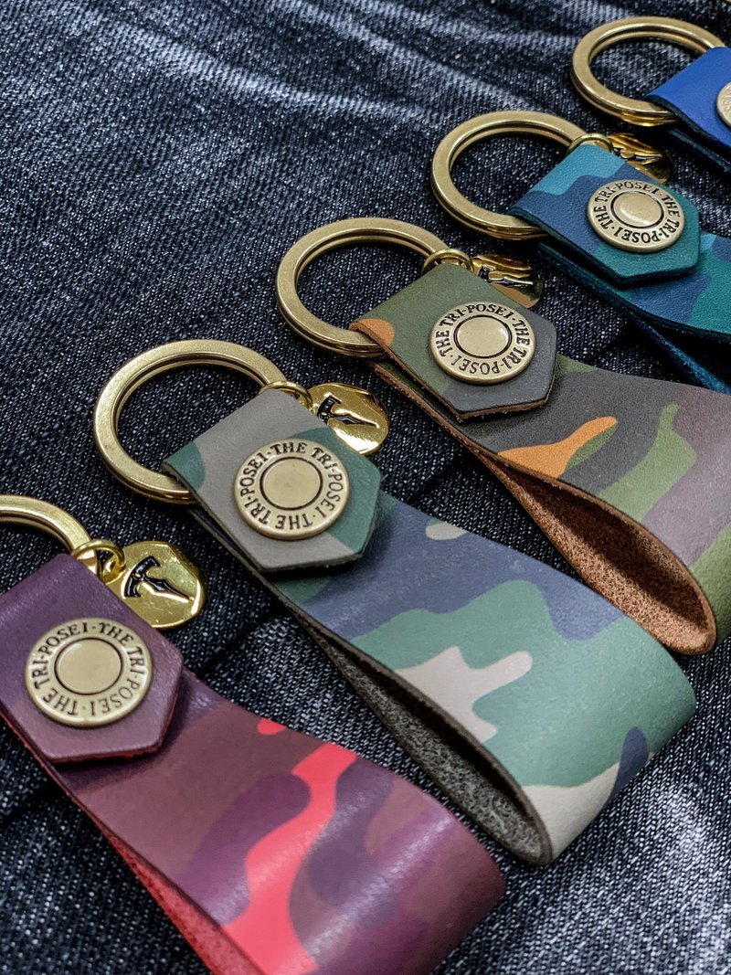 【現貨版】聖誕節特色鑰匙圈 汽車鑰匙包 - 鑰匙圈/鑰匙包 - 真皮 黑色