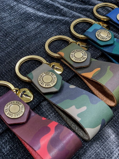 TTP leathers 波賽頓手工皮件 【現貨版】聖誕節特色鑰匙圈 汽車鑰匙包