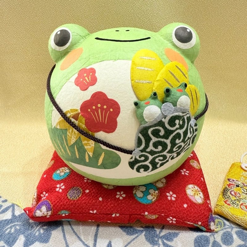 京都手作擺飾-吉祥青蛙 - 擺飾/家飾品 - 其他材質 