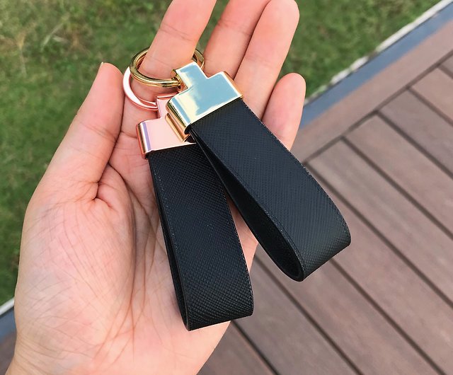 Key Ring】Black Saffiano, Everyday Carry