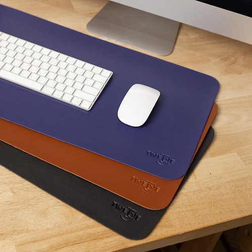 HILMYNA Brand HILMYNA Twelve Desk Pad/ Mouse Pad - Faux Leather 60x30cm