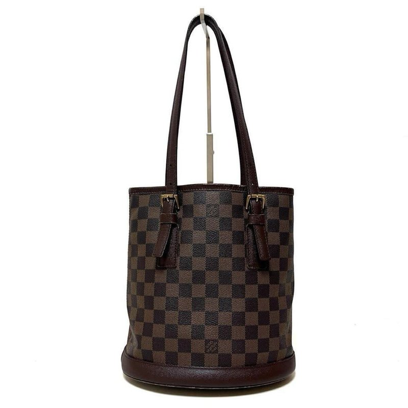 本物 Louis Vuitton ルイヴィトン マレ トートバッグ ショルダーバッグ ダミエ エベヌ N42240 中古 - 手提包/手提袋 - 其他材質 咖啡色
