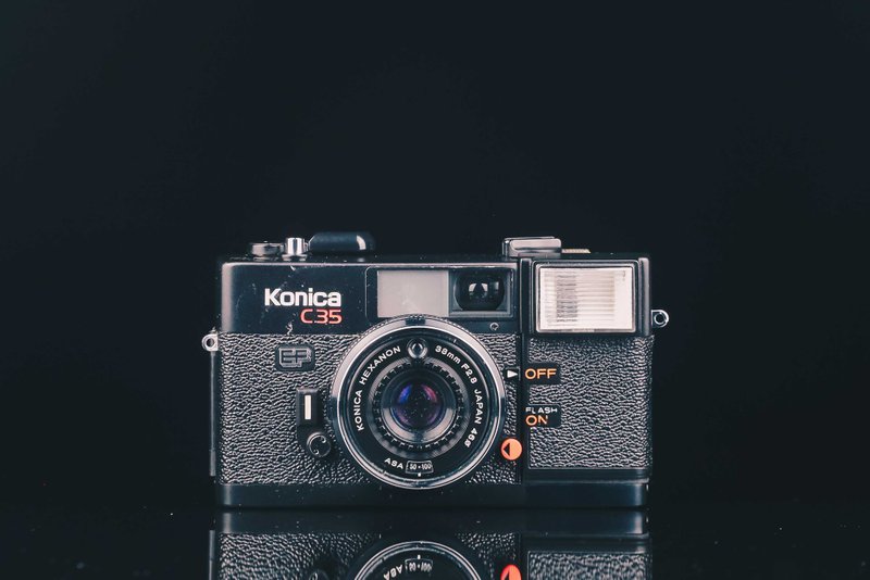 KONICA C35 EF #5516 #135底片相機 - 相機/拍立得/底片相機 - 其他金屬 