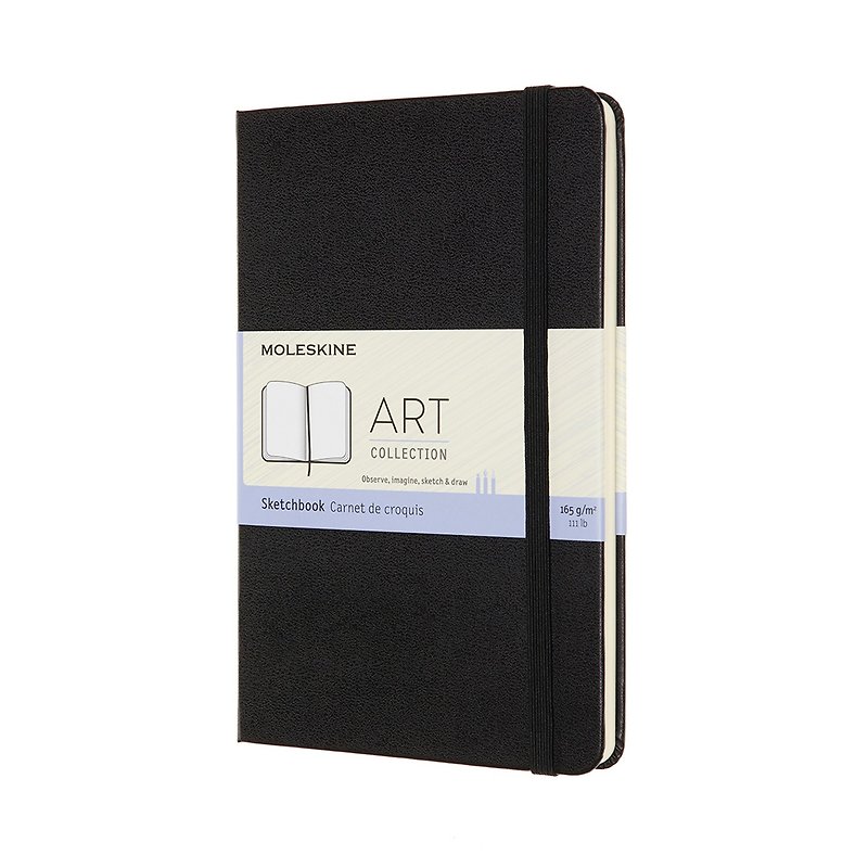 MOLESKINE Art Series Sketchbook M Type Black - Notebooks & Journals - Paper Black