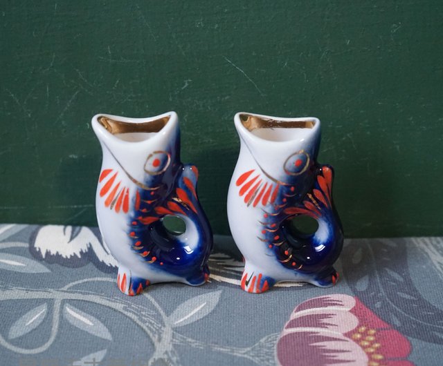 フィンランド、旧ソ連製「VItage」のブルー魚の形をしたウォッカワイン