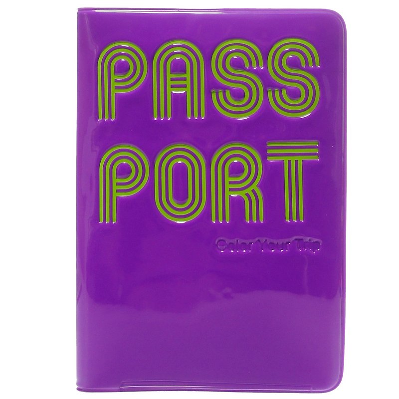 Rollog Classic Passport Holder (Purple) - Passport Holders & Cases - Plastic 