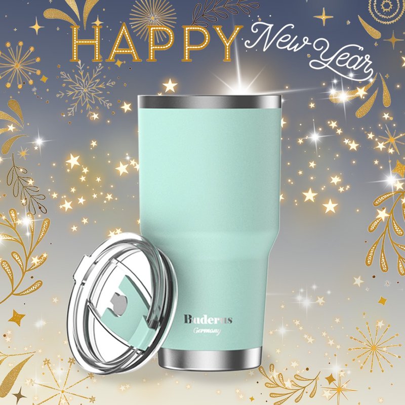 ギフト交換_ドイツ Buderus 304ステンレス製セラミック保温アイスバケットカップ 携帯用エコカップ - 保温・保冷ボトル - ステンレススチール 多色