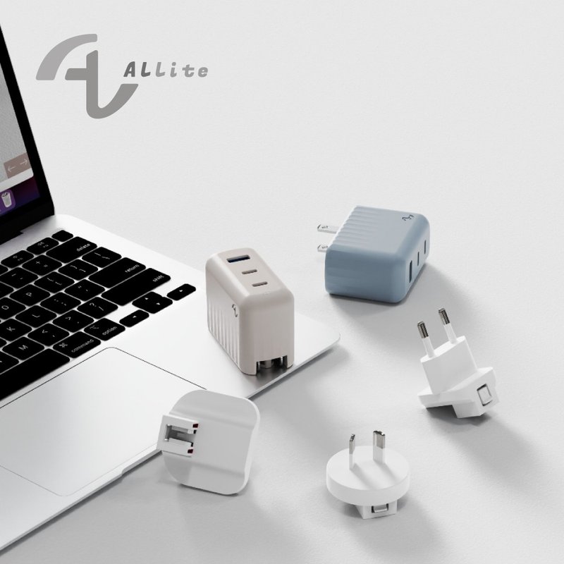 Allite A1 PRO 70W 1A+2C GaN three-hole fast charging - อุปกรณ์เสริมอื่น ๆ - วัสดุอื่นๆ หลากหลายสี