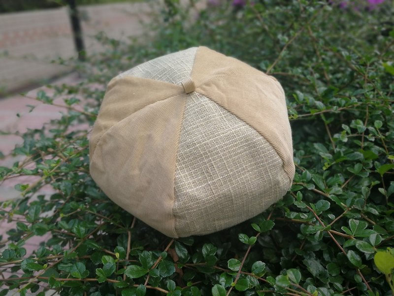 成人/小童 貝蕾帽/畫家帽/南瓜帽 DIY材料包 (多款可選) - 帽子 - 棉．麻 多色