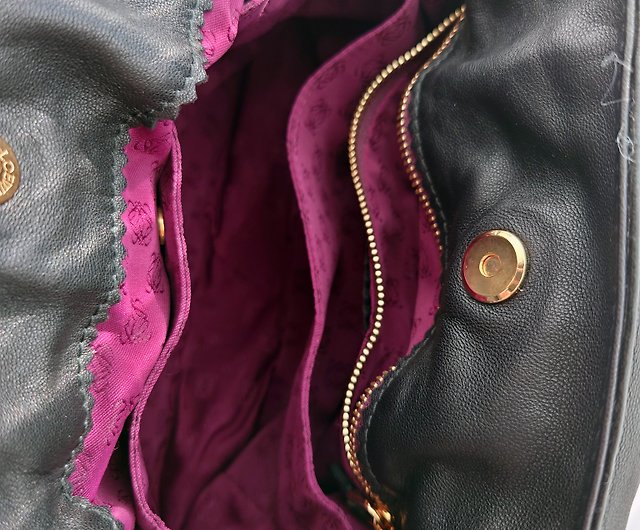中古美品 ロエベ フラメンコ タッセルバッグ 巾着バッグ ショルダー
