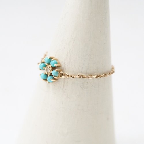 亞墨金珠寶 Yamojin Jewelry｜黃金 鑽石 純銀 珍珠 寶石 【亞墨金珠寶】日本連線K10黃金鏈戒 祖母綠戒指 單鑽石細戒 珍珠