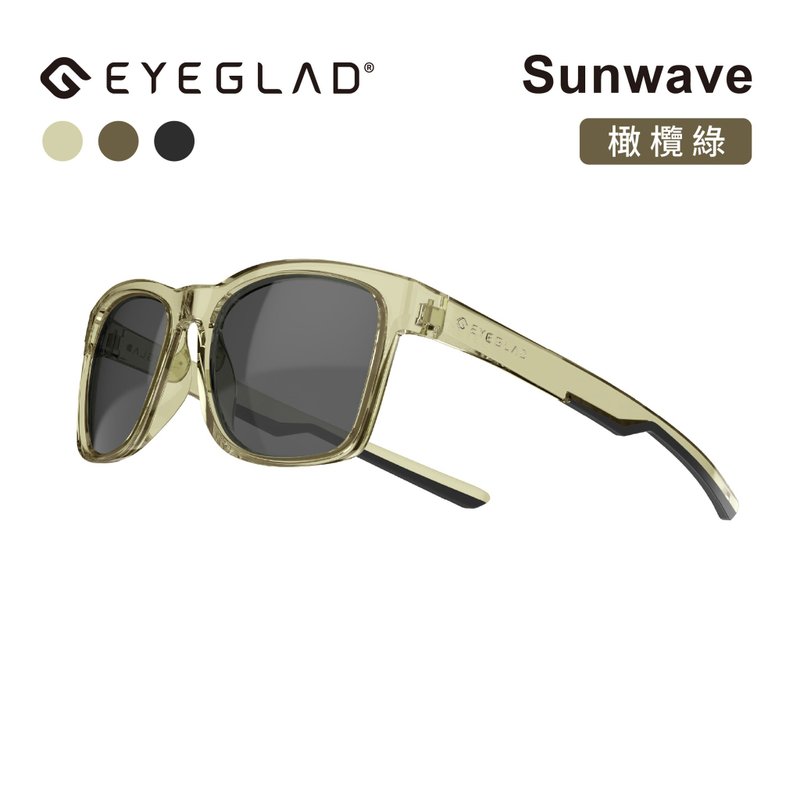 SunWave Casual Polarized Sunglasses | UV400 Olive Green - จักรยาน - พลาสติก 