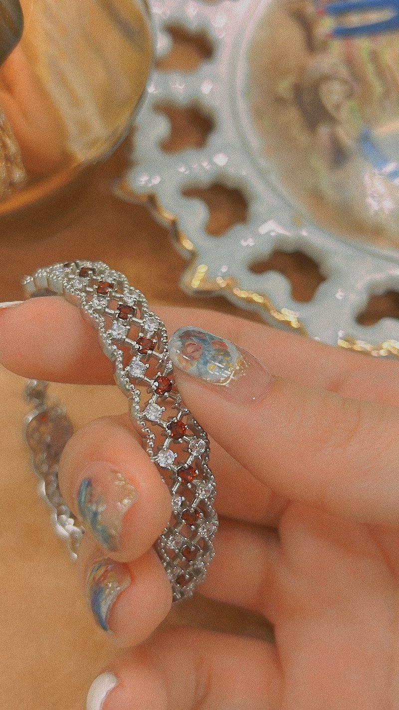 【Victoria】── Stone Bracelet - Bracelets - Gemstone Multicolor