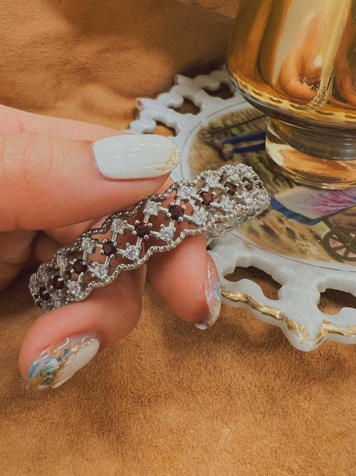 ヴィクトリア】──石ブレスレット - ショップ heather-jewelry 24