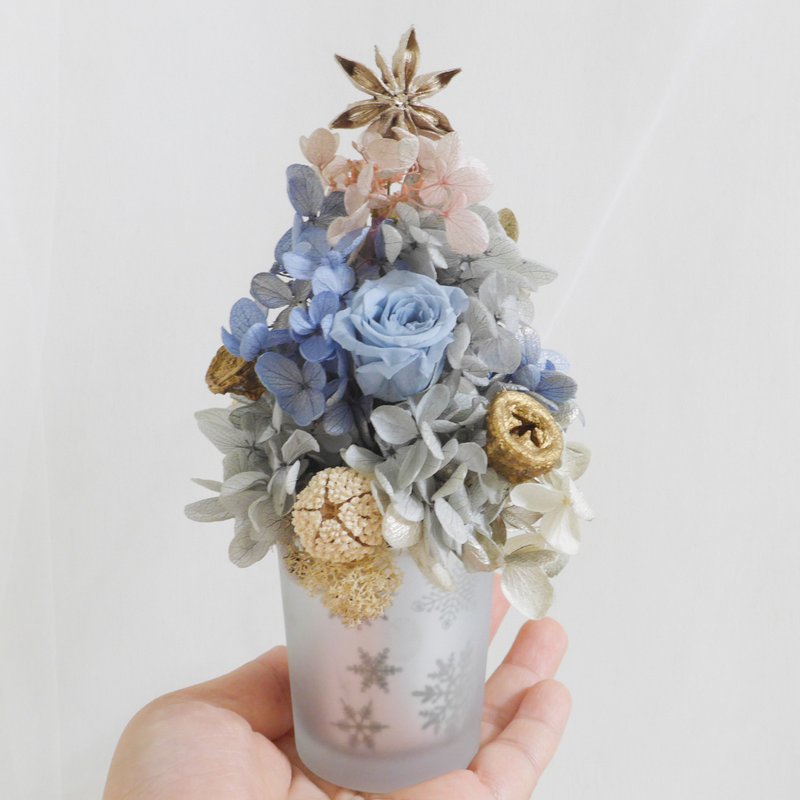 Birkin Gradient Immortal Christmas Tree Wedding Bouquet Immortal Dried Flower Graduation Appreciation Gift Birthday Graduation Ceremony - Items for Display - Plants & Flowers Multicolor