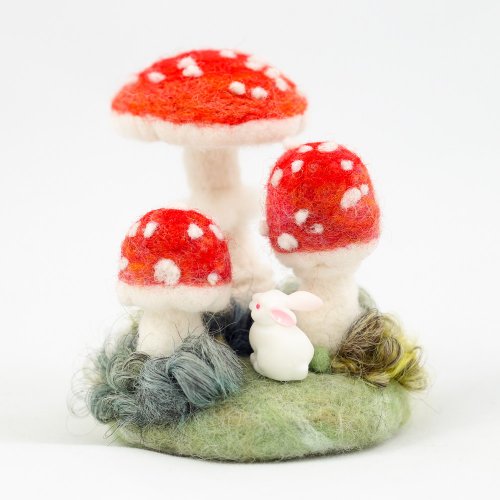 Wood darning mushroom - Shop EDWOOD village Knitting, Embroidery, Felted  Wool & Sewing - Pinkoi