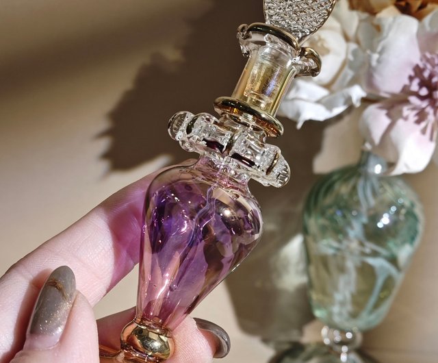 エジプト香水瓶-ナイルブリーズ-パープル(ポアドロップタイプ