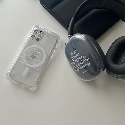 APEEL STUDIO SELF CARE MagSafe iPhone 隱形支架透明防摔殼 APEEL STUDIO