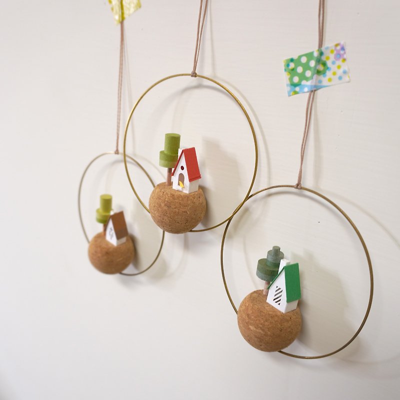 PAPIR LAB | Deco Ring | Summer view B | please choose the color - Items for Display - Paper Green