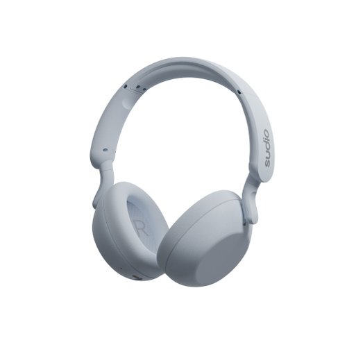 Sudio品牌旗艦館 Sudio R3 耳罩式藍牙耳機-粉藍【現貨】【新品上市】