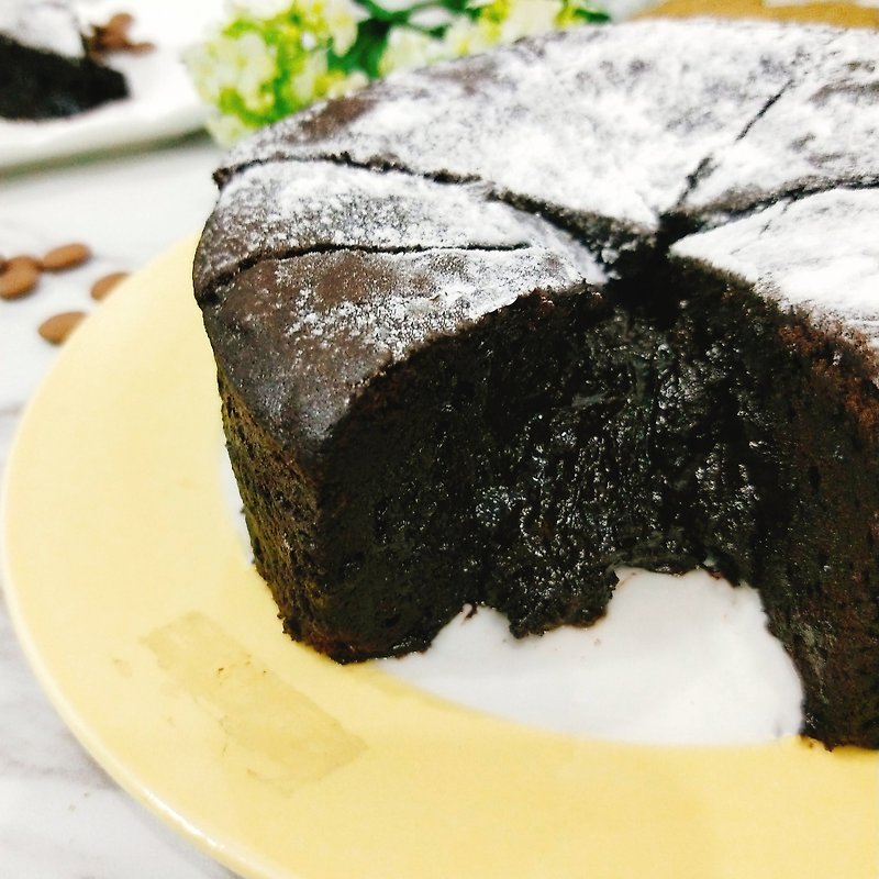 父親節限定【塔菓】古典巧克力蛋糕 極致濃郁 | 純手工甜點 - 手工餅乾 - 新鮮食材 黑色
