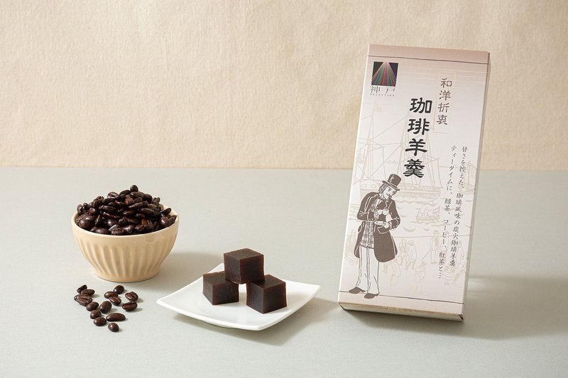 【日本直送・Pinkoi限定】神戶咖啡物語 咖啡羊羹400g×3盒_G-011 - 咖啡/咖啡豆 - 新鮮食材 咖啡色