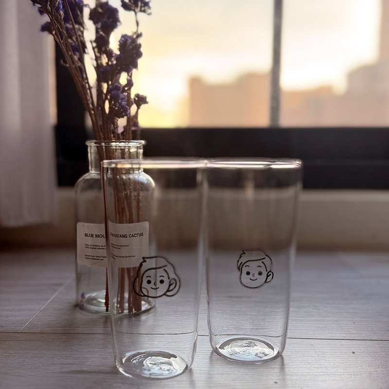 A pair of Glasses - Cups - Glass 