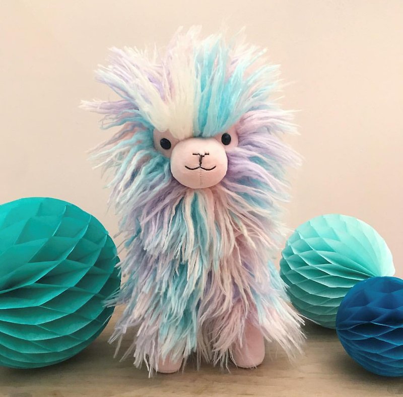 Jellycat Lovely Llama 33cm - ตุ๊กตา - ผ้าฝ้าย/ผ้าลินิน หลากหลายสี