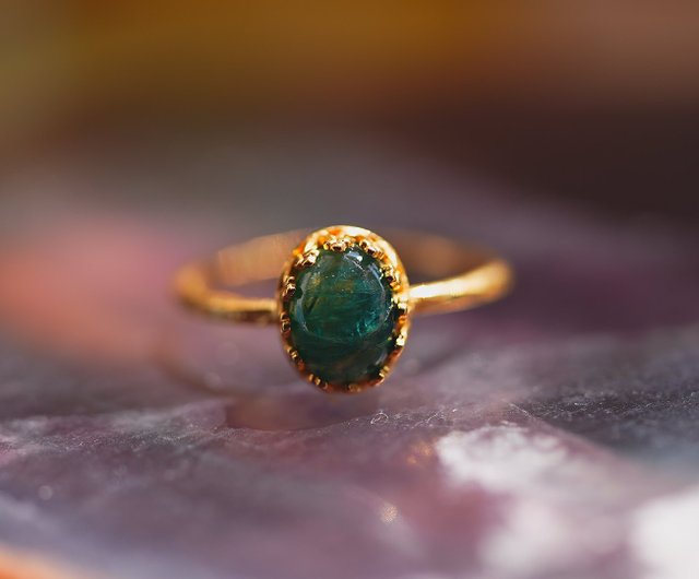 希少　天然　グランディディエライト　フリーサイズリング　インドジュエリー グランディディエライト 第2弾 リング 指輪 レディース K10 10金