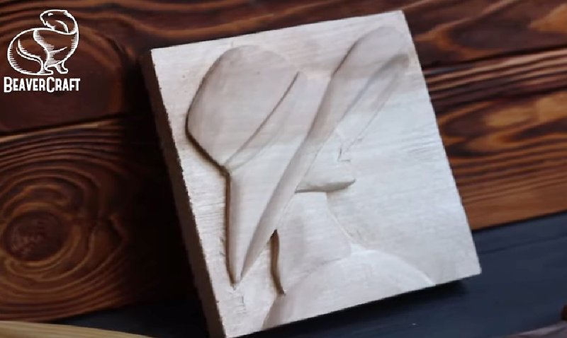 DIY 手作雕刻材料包-戴帽子的女人 - 木工/竹藝/紙雕 - 木頭 咖啡色