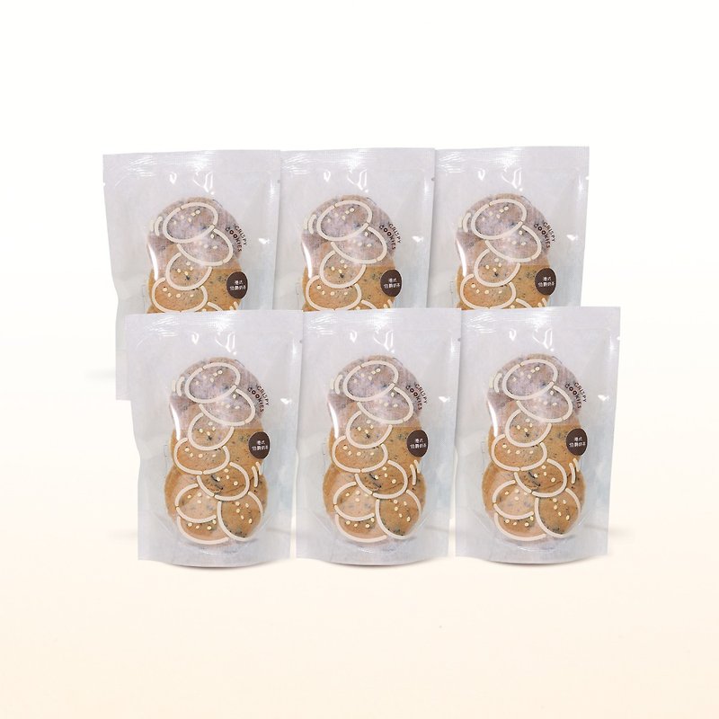 【Farewell Gift】Low GI HK Style Milk Tea Crispy Cookie x 6 packs - Handmade Cookies - Fresh Ingredients Transparent