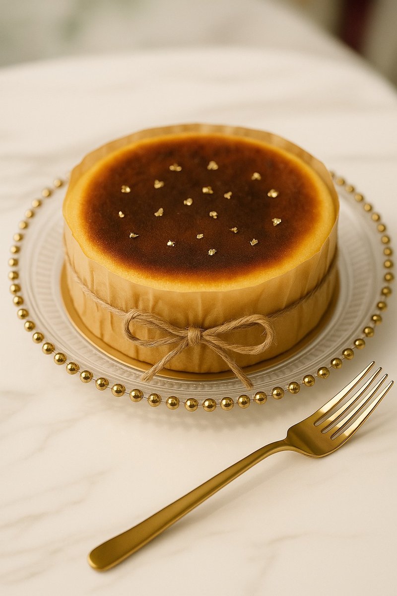 Basque Cheesecake - เค้กและของหวาน - อาหารสด 