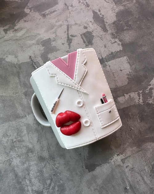 Art_Molds beautician mug, makeup artist mug, cosmetic therapy gift mug