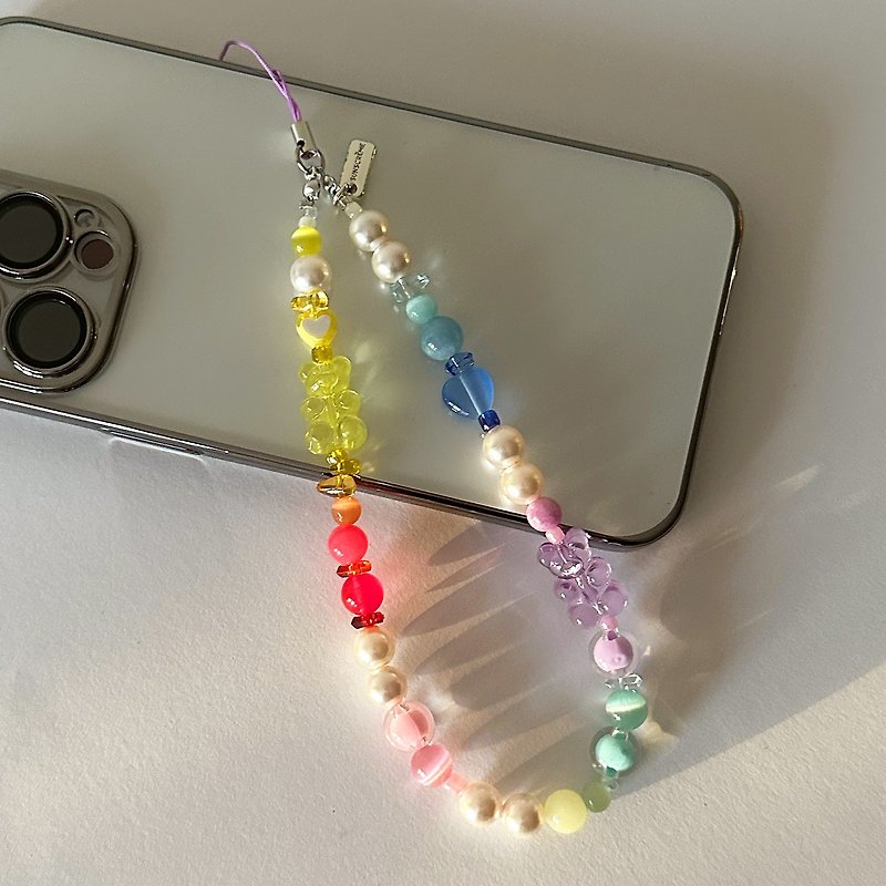 JELLY BEAR PHONE STRAP - Other - Other Materials 