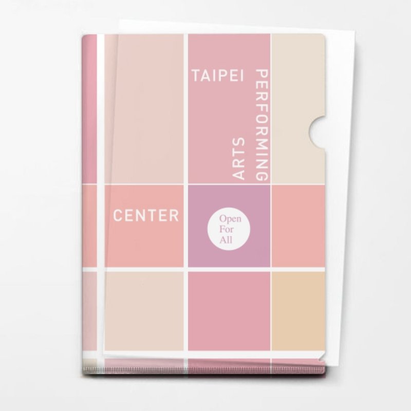 TPAC Design File Folders - แฟ้ม - กระดาษ สึชมพู