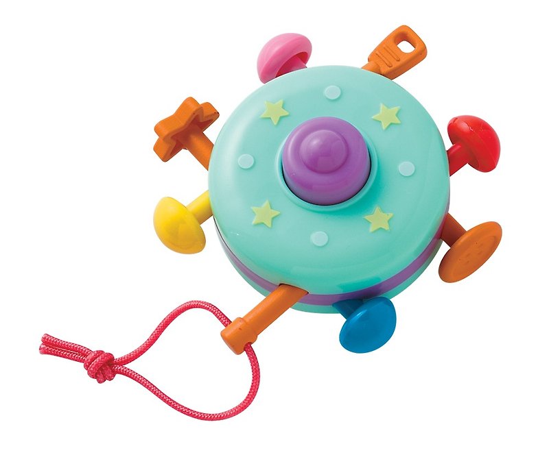 彩色飛碟/寶寶玩具/嬰兒玩具- - 嬰幼兒玩具/毛公仔 - 其他材質 藍色