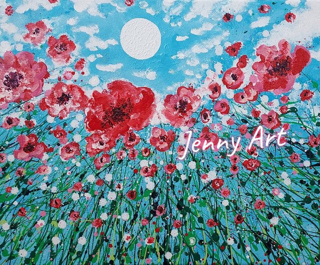 花] フレームレス絵画、抽象絵画、壁掛け絵画、室内装飾品、家庭
