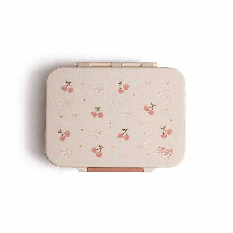 Fast Shipping【Citron】Lunch Box_Sweet Cherry - Children's Tablewear - Other Materials Pink