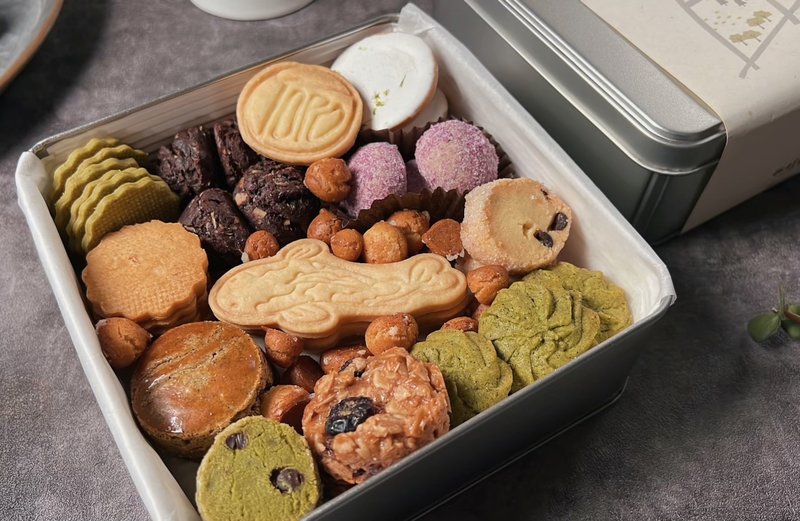 [Shipping at room temperature - first choice for gift giving] Classic biscuit tin gift box - คุกกี้ - อาหารสด 