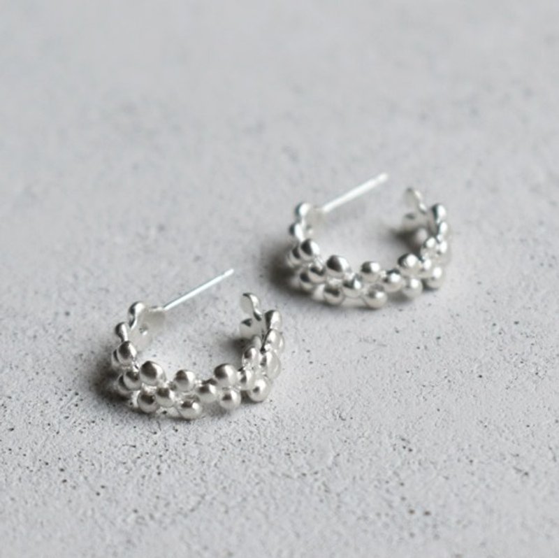 awa pierce/pierced earrings - ต่างหู - โลหะ 