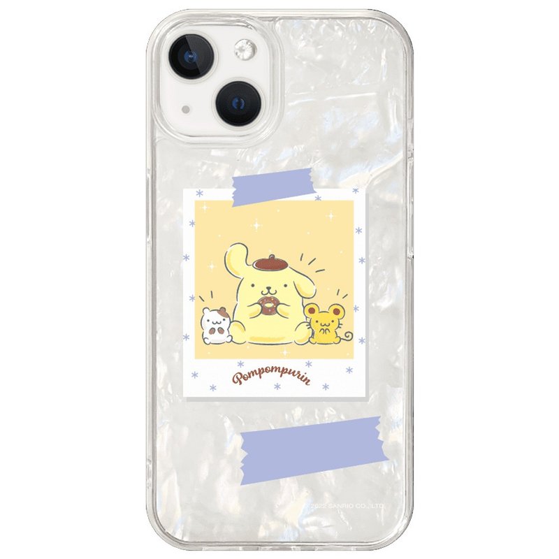 拍立得－布丁狗聯名款  夢遊仙境 iphone 14 13 pro max 防摔殼 - 手機殼/手機套 - 貝殼 透明