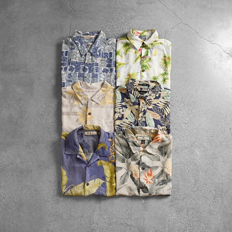 Vintage Aloha Shirts - Men's Shirts - Cotton & Hemp Multicolor