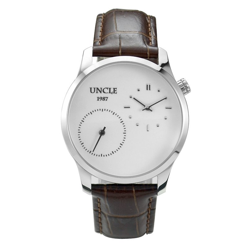 UNCLE 1987 Watch - Free shipping worldwide - นาฬิกาผู้ชาย - สแตนเลส สีทอง