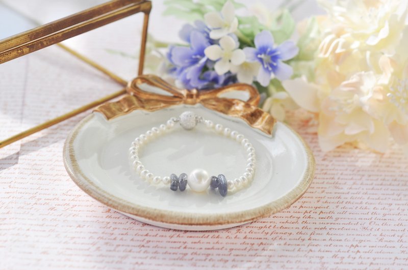Freshwater Pearl/Bracelet/Amethyst/Accessories - Bracelets - Other Materials White