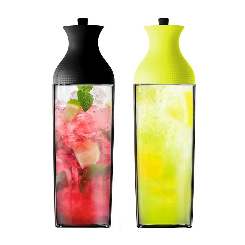 [Danish design] MIX glass cold brew tea bottle | cold water bottle 1100ml - Pitchers - Glass 