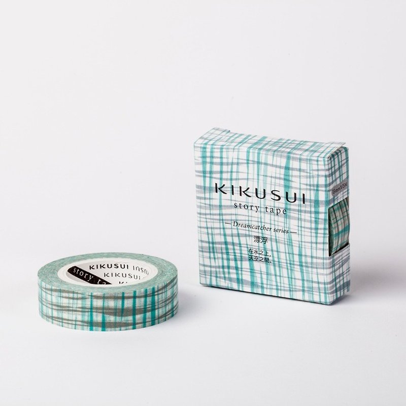 Kikusui KIKUSUI story tape and paper tape dream catcher series-floating - Washi Tape - Paper Multicolor